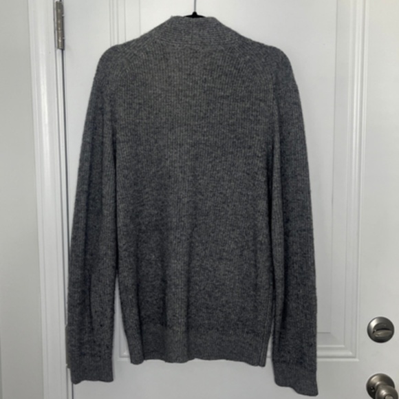 Express Men’s Shawl Collar Button-Up Cardigan Sweater | Size: Large - Picture 3 of 3